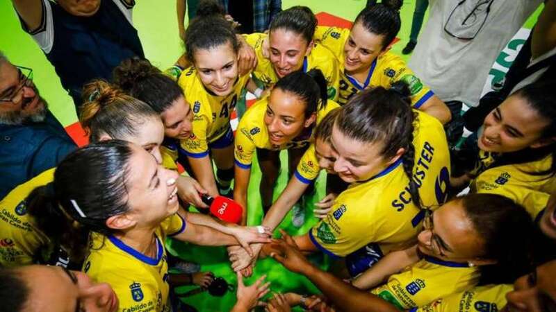 Jugadoras del CB Rocasa Gran Canaria (Foto TA)